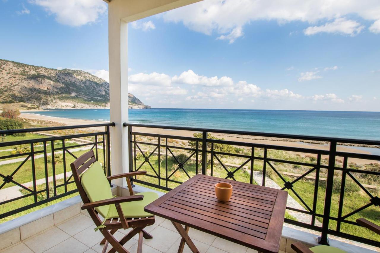 קרפאטוס Beachfront Apartments מראה חיצוני תמונה
